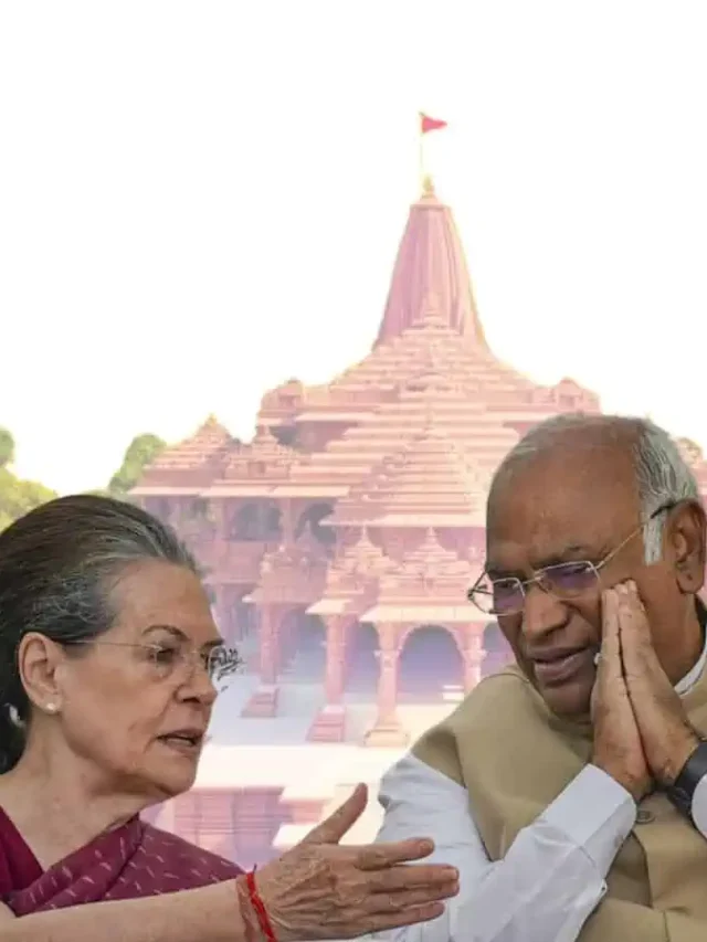 Congress Leaders Sonia Gandhi, Kharge, and Adhir Ranjan Decline Invitation to Ram Mandir Event, Citing ‘RSS/BJP’ Affiliation